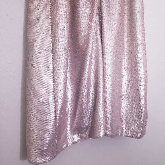 C/MEO Collective Illuminated Sequin Shimmer Mini Dress (Pink, Small) - Picture 11 of 16